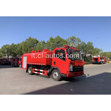 Howo 8tons Water Sprinkler Fire Truck